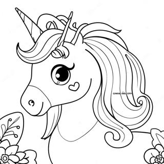 Pagina Para Colorir Unicornio De Pascoa Brilhante 35084-29204