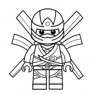 Pagina Para Colorir Zane Ninjago 35093-29208