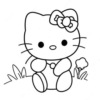 Pagina Para Colorir Hello Kitty 35163-29262