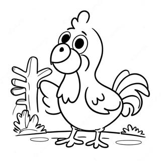 Pagina Para Colorir Chicken Run 35173-29272