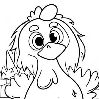 Pagina Para Colorir Personagens Engracados De Chicken Run 35174-29275