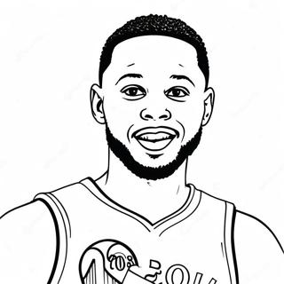 Steph Curry Páginas Para Colorir