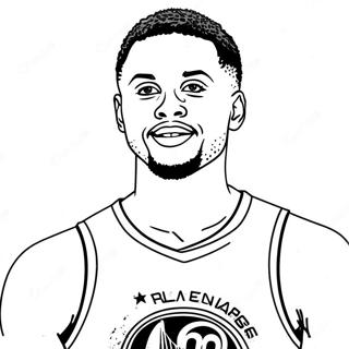 Pagina Para Colorir Do Steph Curry 351-283