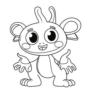 Pagina Para Colorir Do Henry Hugglemonster 35263-29342