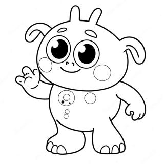 Pagina Para Colorir Do Henry Hugglemonster 35263-29343