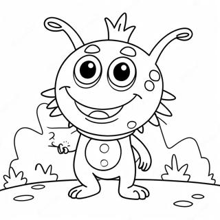 Pagina Para Colorir Do Henry Hugglemonster 35263-29344