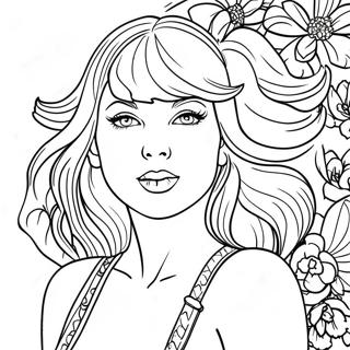 Pagina Para Colorir Da Taylor Swift Evermore 35273-29350