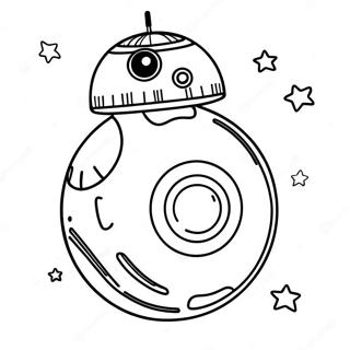 Pagina Para Colorir Do Bb8 Em Uma Aventura Galactica 35304-29380