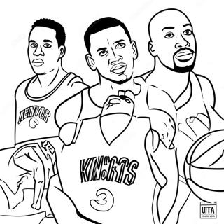 Pagina Para Colorir Do New York Knicks 35363-29423