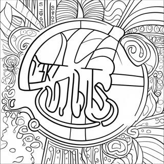 Pagina Para Colorir Do Logo Do New York Knicks 35364-29427