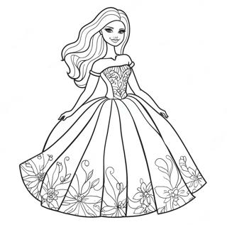 Pagina Para Colorir Da Barbie Fashion 35413-29464