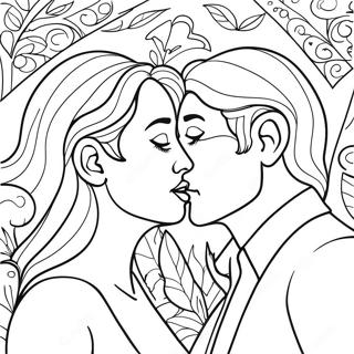 Pagina Para Colorir De Casais Se Beijando 35453-29496