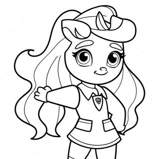 Pagina Para Colorir Da Garota Equestria Sunset Shimmer Aventureira 35464-29506