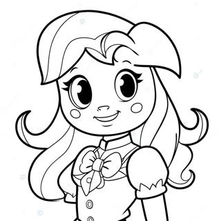 Pagina Para Colorir Da Garota Equestria Sunset Shimmer Aventureira 35464-29507