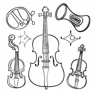 Pagina Para Colorir De Escuta De Instrumentos Musicais 35494-29531