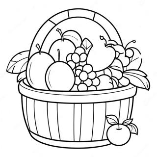 Pagina Para Colorir Da Cesta De Frutas 35603-29616