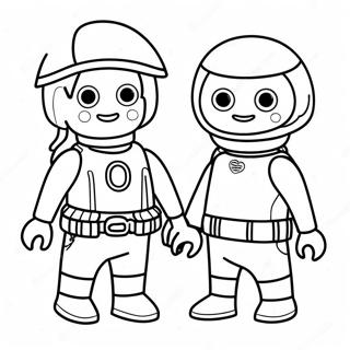 Pagina Para Colorir Do Playmobil 35643-29647