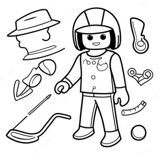 Pagina Para Colorir Do Playmobil 35643-29648