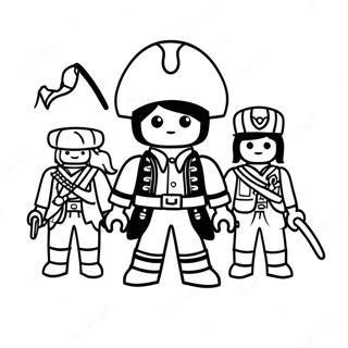 Pagina Para Colorir Da Aventura Pirata Do Playmobil 35644-29649