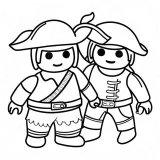 Pagina Para Colorir Da Aventura Pirata Do Playmobil 35644-29652