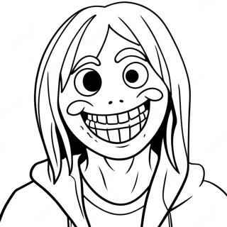 Pagina Para Colorir Do Jeff The Killer Assustador 35674-29674