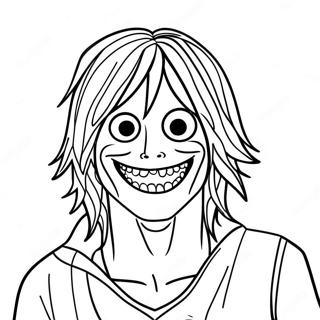 Pagina Para Colorir Do Jeff The Killer Assustador 35674-29675