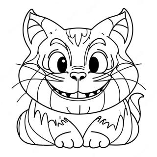 Pagina Para Colorir Do Gato De Cheshire 35683-29680