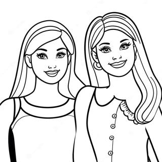 Pagina Para Colorir Barbie Skipper Stacie E Chelsea 35753-29734