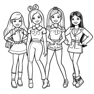 Pagina Para Colorir Aventura De Barbie Skipper E Amigos 35754-29737