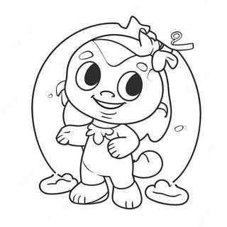 Pagina Para Colorir Do Personagem Sunny Sundrop 35794-29771