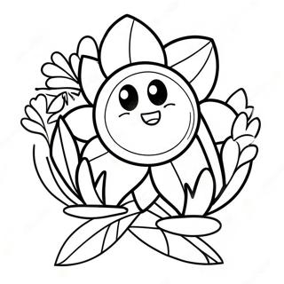 Pagina Para Colorir Do Personagem Sunny Sundrop 35794-29772