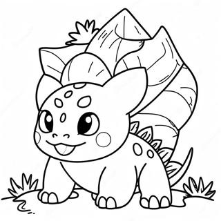 Ivysaur Páginas Para Colorir