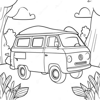 Pagina Para Colorir Aventura Do Camper Da Barbie 35873-29832