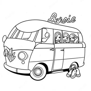 Pagina Para Colorir Camper Da Barbie Com Amigos 35874-29835