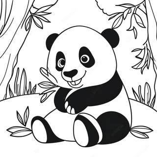 Pagina Para Colorir Panda Brincalhao 35894-29849