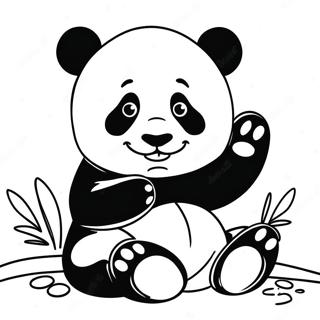 Pagina Para Colorir Panda Brincalhao 35894-29948