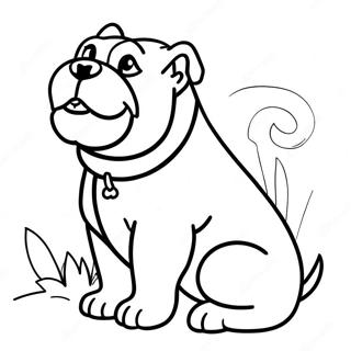 Pagina Para Colorir De Bulldog 3589-2914