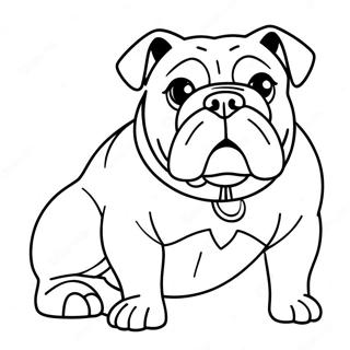 Pagina Para Colorir De Bulldog 3589-2916