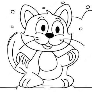 Pagina Para Colorir Felix O Gato 35913-29964