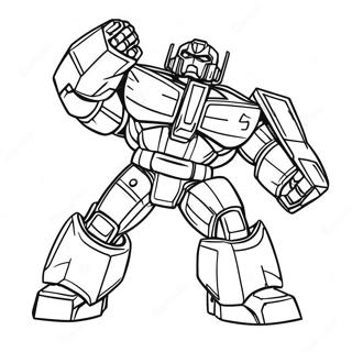 Ironhide Em Posicao De Batalha Pagina Para Colorir 35934-29881