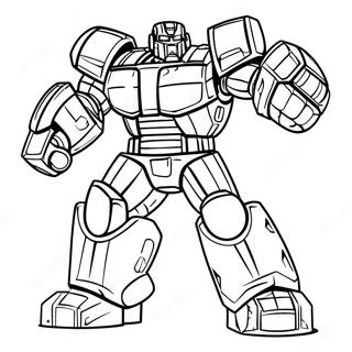 Ironhide Em Posicao De Batalha Pagina Para Colorir 35934-29882