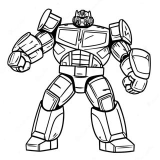 Ironhide Em Posicao De Batalha Pagina Para Colorir 35934-29883