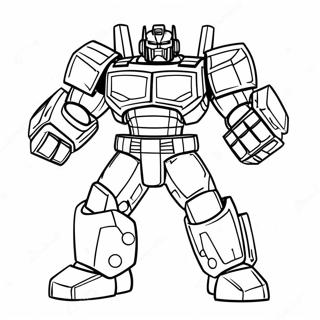 Ironhide Em Posicao De Batalha Pagina Para Colorir 35934-29977