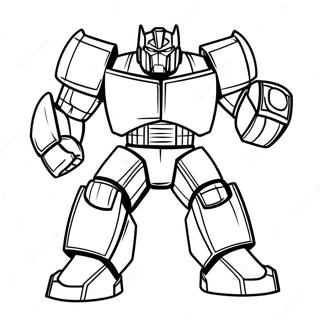 Ironhide Em Posicao De Batalha Pagina Para Colorir 35934-29980