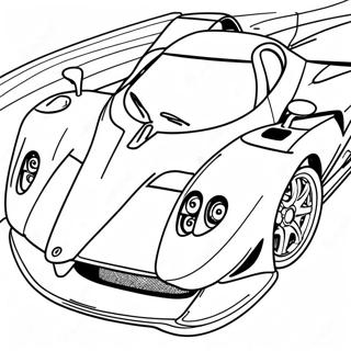 Pagina Para Colorir Pagani Zonda Em Acao 36014-30056