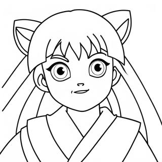 Pagina Para Colorir Do Inuyasha 36123-30136