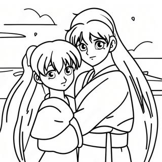 Inuyasha Páginas Para Colorir