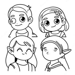 Pagina Para Colorir Dos Personagens Do Dream Smp 36134-30143