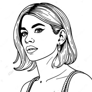 Pagina Para Colorir Dua Lipa 36223-30212