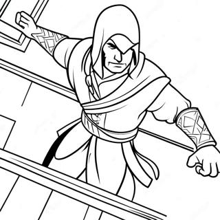 Assassin's Creed Páginas Para Colorir